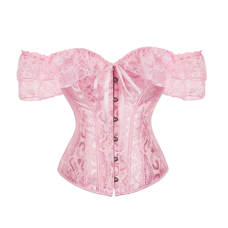 Ceinture Corset de Taille avec Manche pour Femme